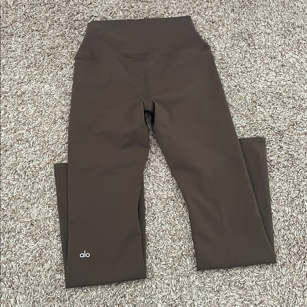 ALO Airbrush High-Waist Bootcut Leggings